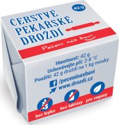 Fotografie produktu Čerstvé pekařské droždí 42g