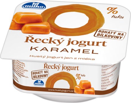 Jogurt karamelový