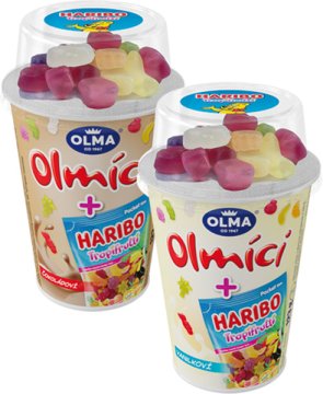 Jogurt s Haribo Tropi frutti