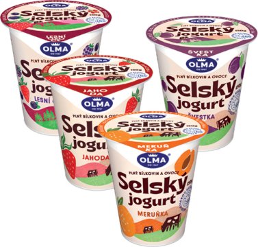 Selský jogurt 3,9% MIX 150g 