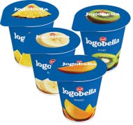 Fotografie produktu Jogobella Exotic 150g mix ananas, banán, kiwi, mango