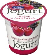 Fotografie produktu Bohušovický jogurt třešně a černý rybíz 150g