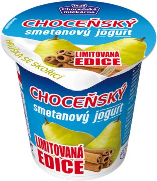 Smetanový jogurt ochucený