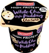 Fotografie produktu High Protein Pudding White Choc Style & Choc Splits 230g