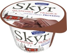 Fotografie produktu Skyr 0,1% tradiční islandský výrobek 130g - čokoláda