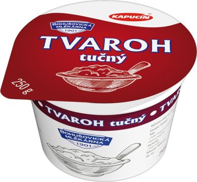 Kapucín tvaroh tučný 250g