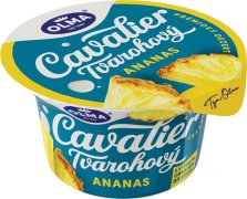 Fotografie produktu Cavalier tvarohový dezert ananas 2,9% 130g