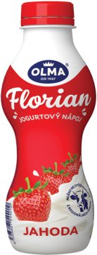 Florian jogurt drink jahoda 0,7% 400g   