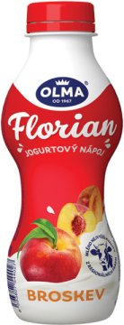 Florian jogurt drink broskev 0,7% 400g     
