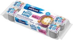 Fotografie produktu Milram Smetana do kávy s příchutí Amaretto 10x14g