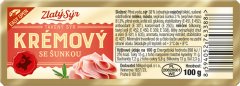 Fotografie produktu Zlatý sýr tavený 100g šunkový