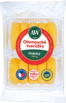 Olomoucké tvarůžky Dukáty 120g