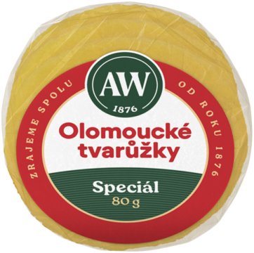 Zrající sýr s mazem na povrchu