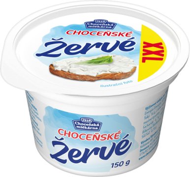 Čerstvý tvarohový sýr termizovaný neochucený