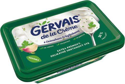 Gervais de la Creme s česnekem a bylinkami 180g