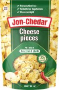 Fotografie produktu Jon-Cheddar TZATZIKI&CHILLI cheese chips 80g