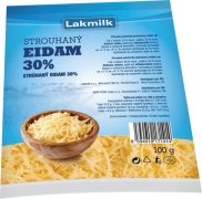 Fotografie produktu Lakmilk strouhaný Eidam 30% 100g