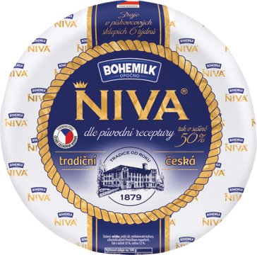 Sýr s plísní uvnitř hmoty