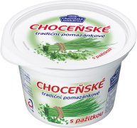 Fotografie produktu Choceňské tradiční pomazánkové s pažitkou 150g