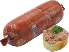 Fotografie produktu Dědečkova paštika hrubá klips 120g
