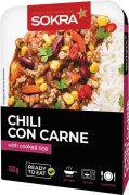 Fotografie produktu SOKRA Chili con carne s vařenou rýží 330g