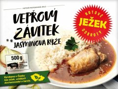 Fotografie produktu Vepřový závitek, jasmínová rýže 500g