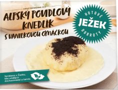 Fotografie produktu Ježkovy krabičky Alpský knedlík s vanilkovou omáčkou 500g