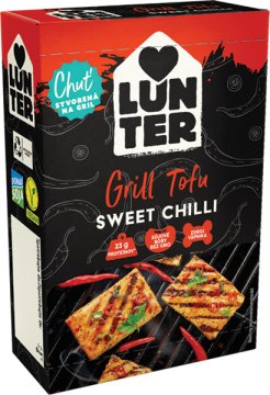 LUNTER Marinated Tofu  SWEET CHILLI 180g 