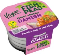 Fotografie produktu Veganská pomazánka s hrachovou bílkovinou Danish 125g FishPeas