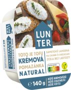 Fotografie produktu LUNTER Tofu Krémová pomazánka naturální 140g