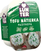 Fotografie produktu LUNTER Tofu Krémová pomazánka s pažitkou 140g