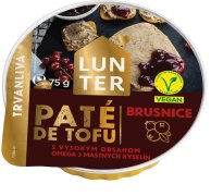 Fotografie produktu Lunter Paté de tofu, Brusinka 75g,