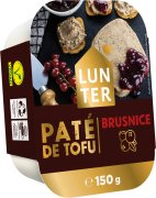 Fotografie produktu Lunter Paté de tofu, Brusinky 150g