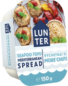 LUNTER SEAFOO TOFU Mediterranean spread 150g,