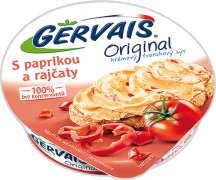 Fotografie produktu Gervais Original s paprikou a rajčetem 80g