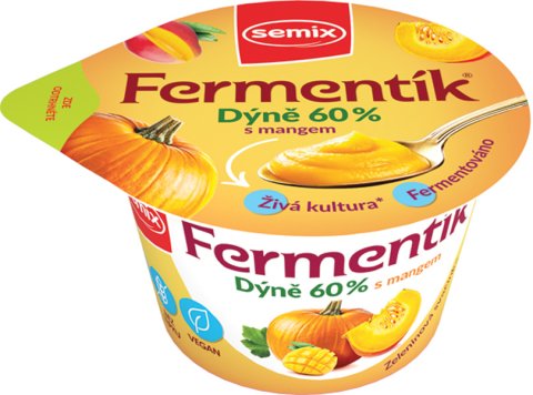 zeleninový zakysaný výrobek bez lepku